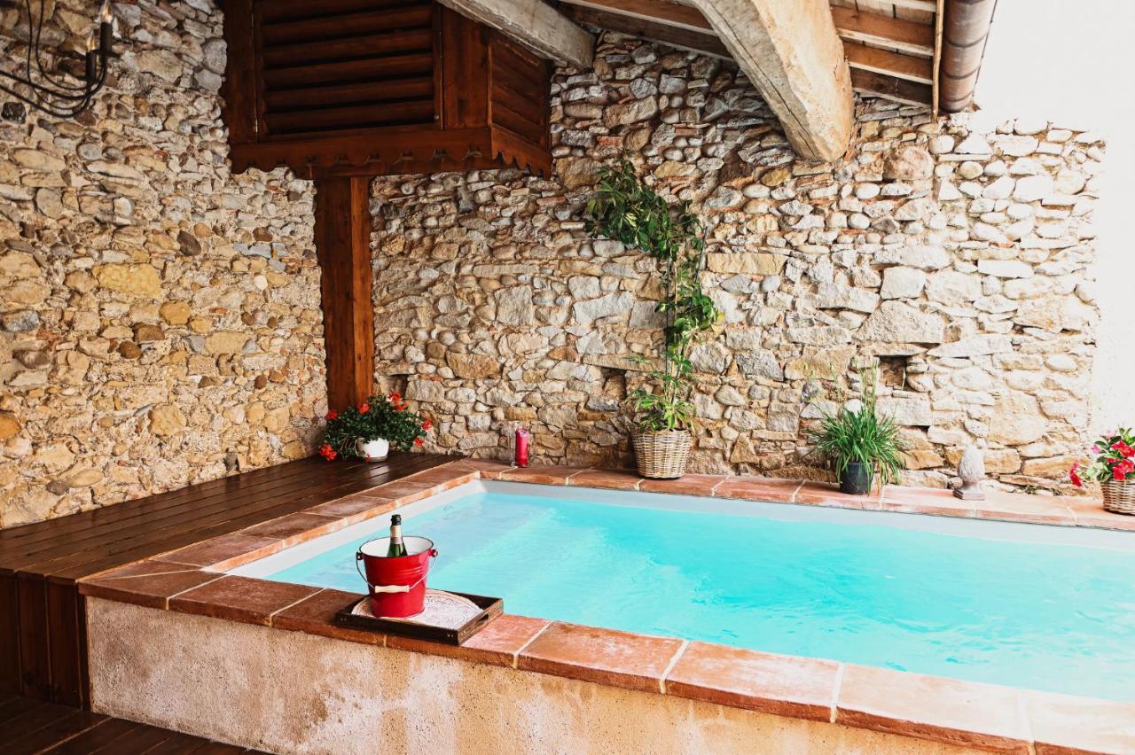 Demeure De La Carmine, Sejour Bien-Etre D'Exception, Piscine, Hammam, Champagne Panzió Mirepoix  Kültér fotó