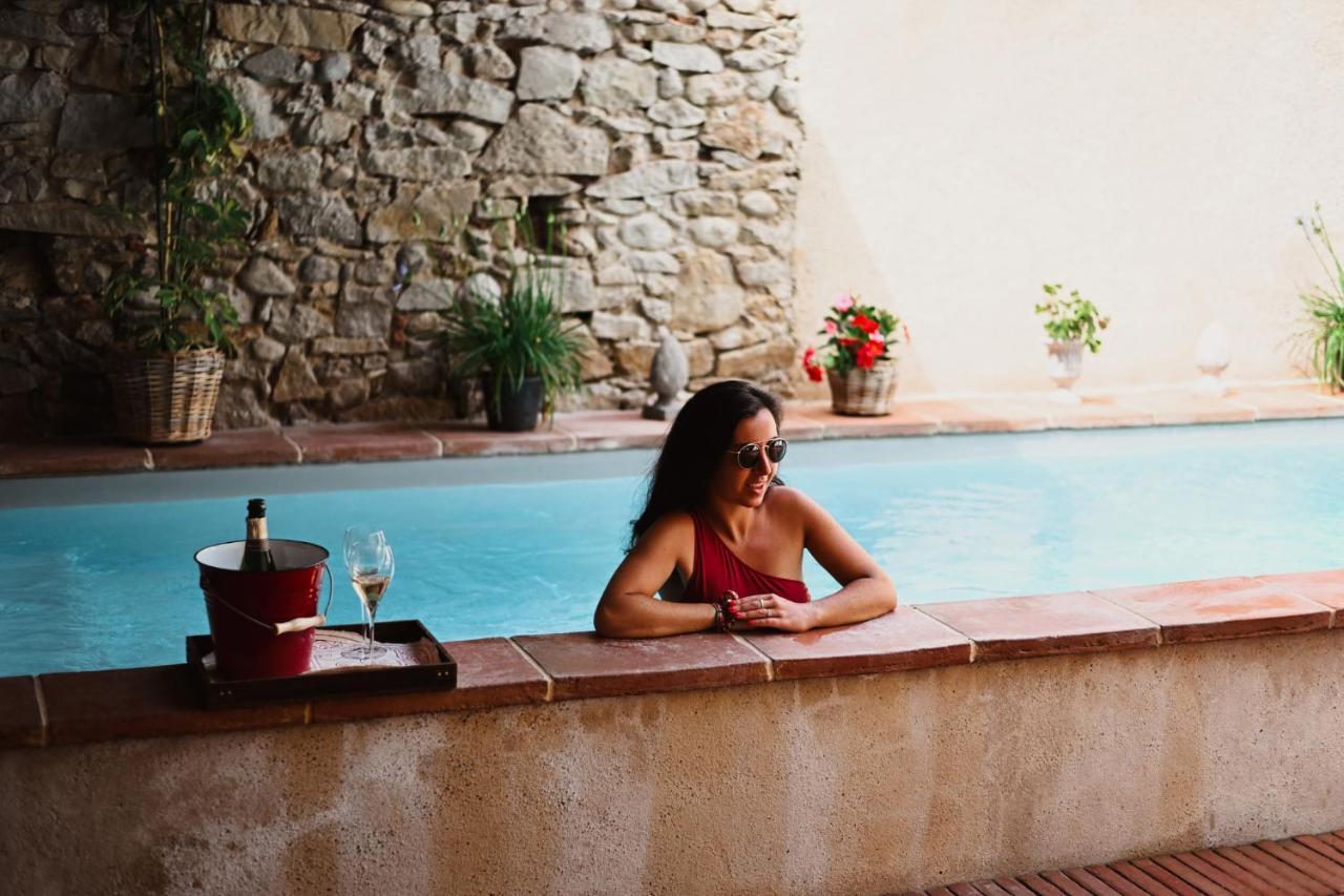 Demeure De La Carmine, Sejour Bien-Etre D'Exception, Piscine, Hammam, Champagne Panzió Mirepoix  Kültér fotó